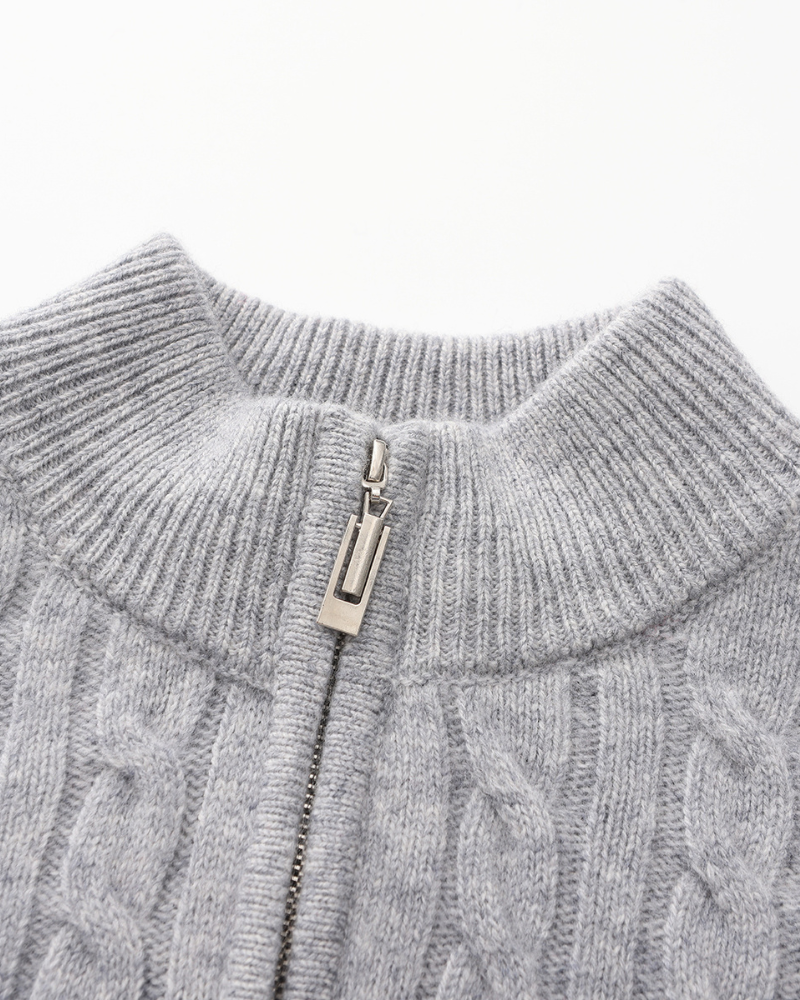 The Langford Half-Zip Cashmere Sweater