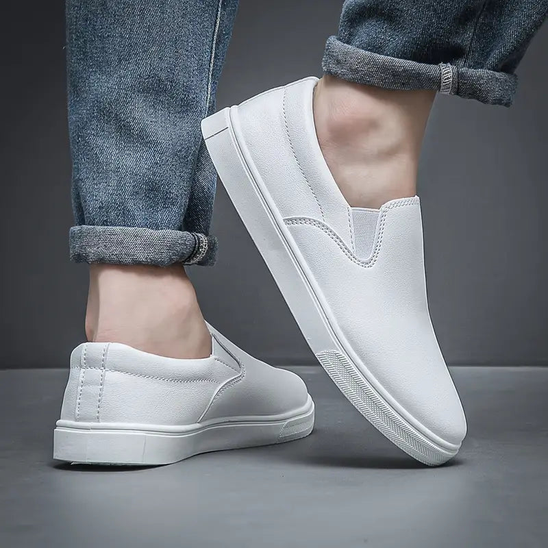 Styllus Leather Slip-On