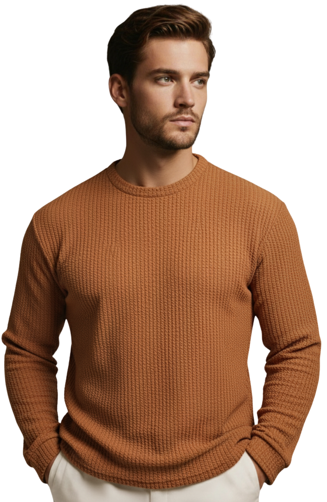 Hefner Rib-Knit Sweater