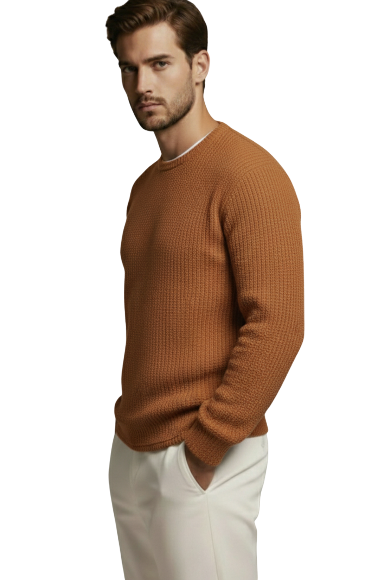 Hefner Rib-Knit Sweater
