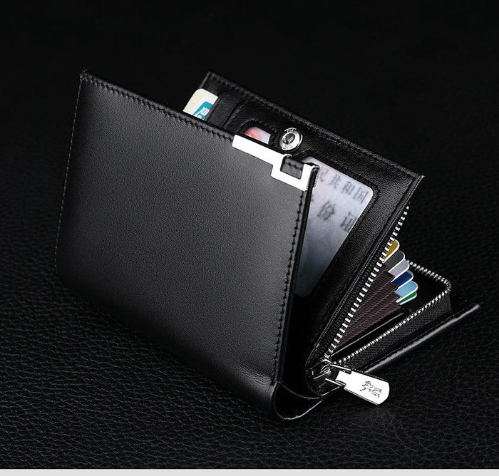 Men's Slim Leather Wallet