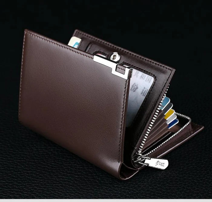 Men's Slim Leather Wallet