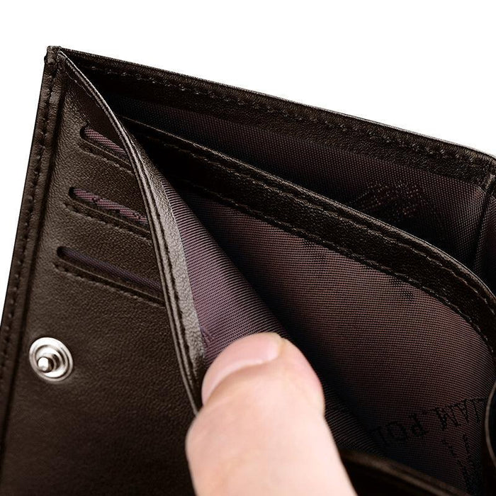 Men's Slim Leather Wallet