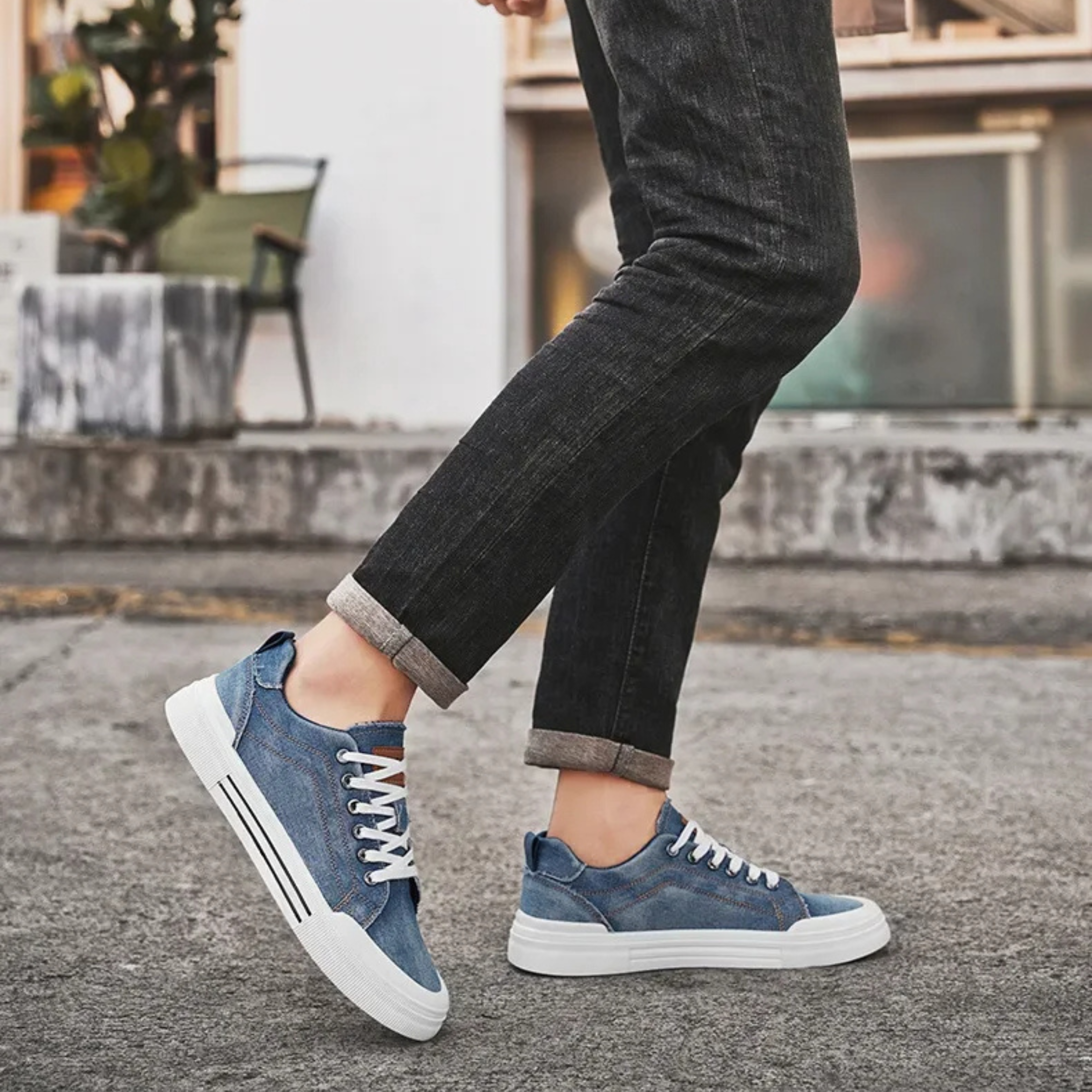 UrbanCraft Denim Street Shoes