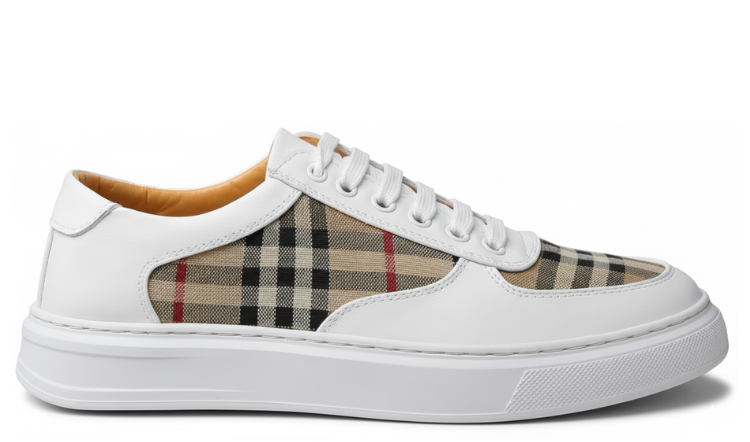 UrbanCraft French Check Leather Shoes
