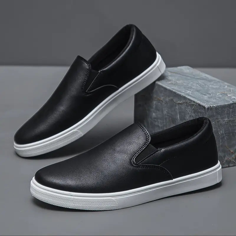 Styllus Leather Slip-On
