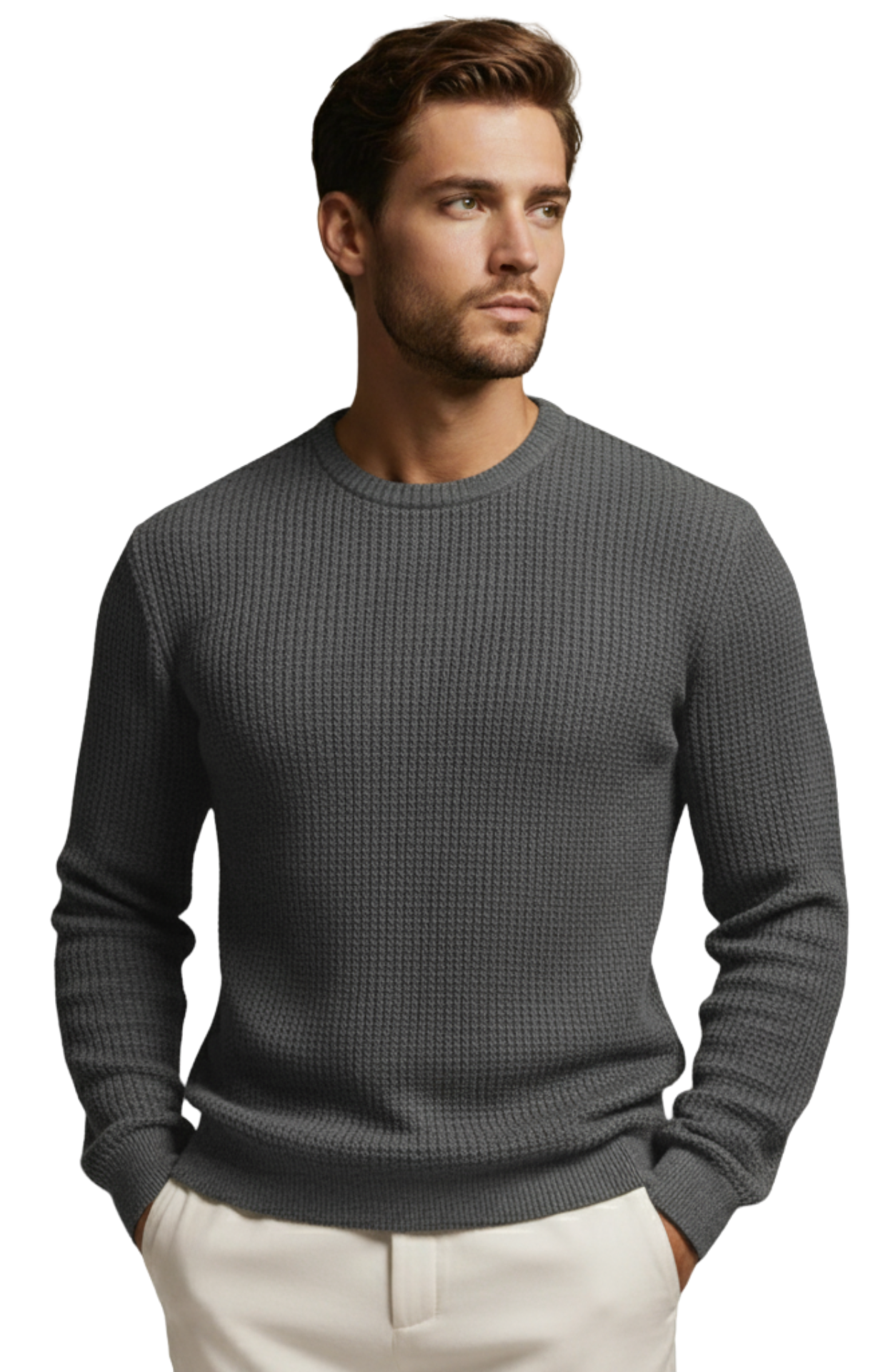 Hefner Rib-Knit Sweater