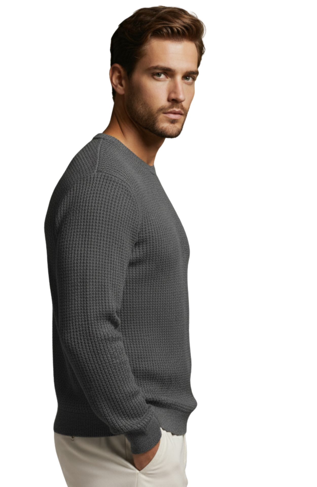 Hefner Rib-Knit Sweater