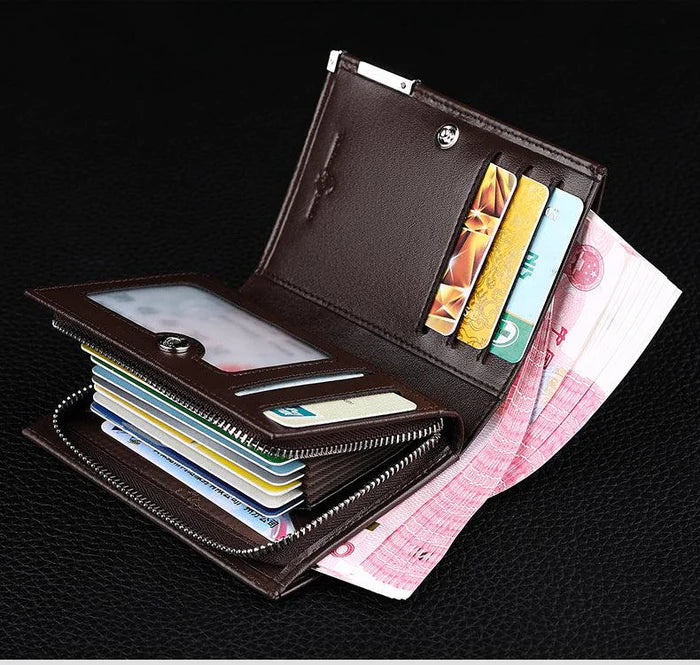 Men's Slim Leather Wallet